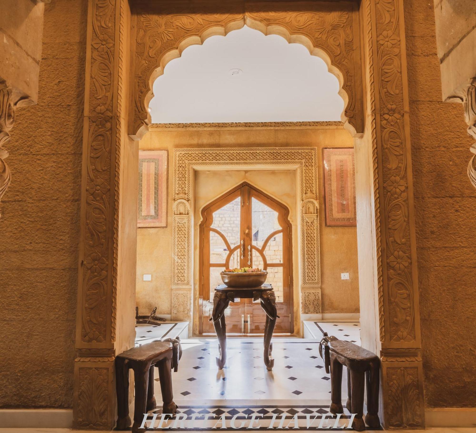 Hotel Heritage Haveli Jaisalmer Exterior foto